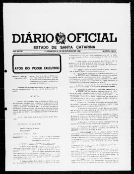 Diário Oficial do Estado de Santa Catarina. Ano 48. N° 12073 de 14/10/1982