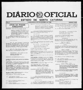 Diário Oficial do Estado de Santa Catarina. Ano 51. N° 12591 de 20/11/1984