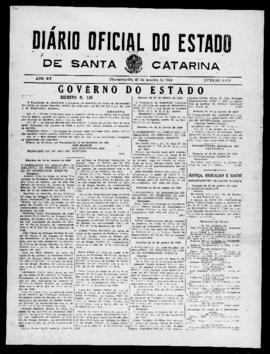Diário Oficial do Estado de Santa Catarina. Ano 15. N° 3870 de 27/01/1949