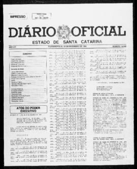 Diário Oficial do Estado de Santa Catarina. Ano 56. N° 14349 de 26/12/1991