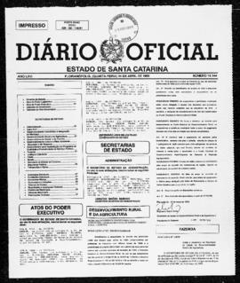 Diário Oficial do Estado de Santa Catarina. Ano 66. N° 16144 de 14/04/1999