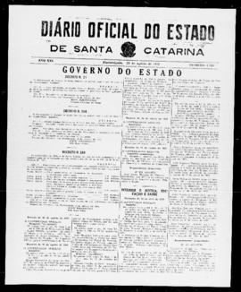 Diário Oficial do Estado de Santa Catarina. Ano 19. N° 4729 de 29/08/1952
