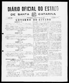 Diário Oficial do Estado de Santa Catarina. Ano 21. N° 5260 de 22/11/1954