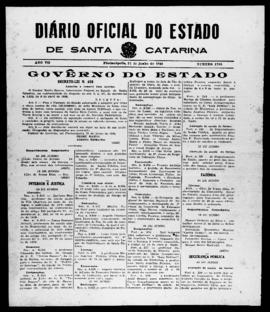 Diário Oficial do Estado de Santa Catarina. Ano 7. N° 1789 de 21/06/1940