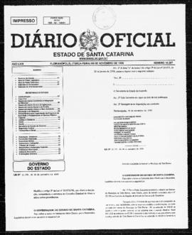 Diário Oficial do Estado de Santa Catarina. Ano 66. N° 16287 de 09/11/1999