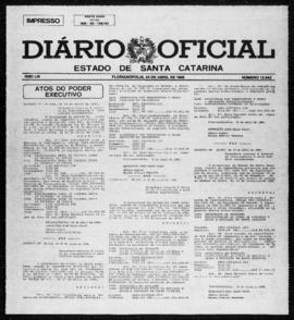 Diário Oficial do Estado de Santa Catarina. Ano 53. N° 12942 de 24/04/1986