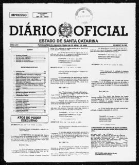 Diário Oficial do Estado de Santa Catarina. Ano 66. N° 16140 de 08/04/1999