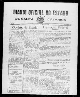 Diário Oficial do Estado de Santa Catarina. Ano 1. N° 124 de 06/08/1934