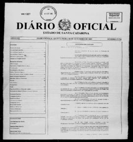Diário Oficial do Estado de Santa Catarina. Ano 71. N° 17718 de 08/09/2005