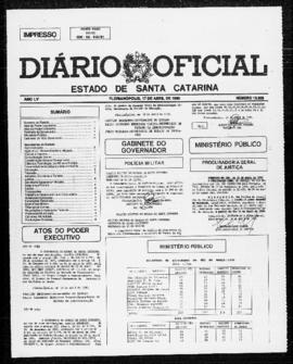 Diário Oficial do Estado de Santa Catarina. Ano 55. N° 13926 de 17/04/1990