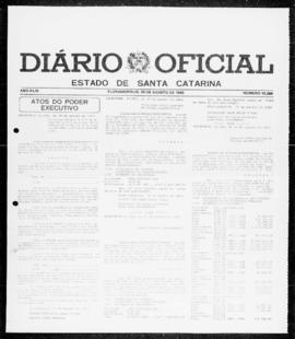 Diário Oficial do Estado de Santa Catarina. Ano 49. N° 12288 de 30/08/1983