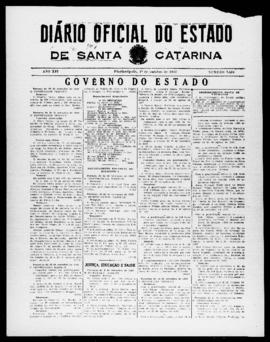 Diário Oficial do Estado de Santa Catarina. Ano 14. N° 3559 de 01/10/1947