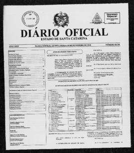 Diário Oficial do Estado de Santa Catarina. Ano 75. N° 18790 de 18/02/2010
