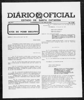 Diário Oficial do Estado de Santa Catarina. Ano 45. N° 11208 de 11/04/1979