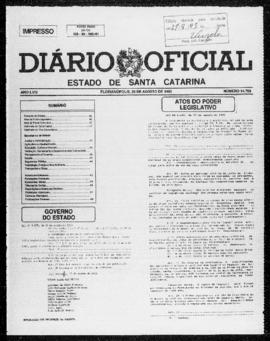 Diário Oficial do Estado de Santa Catarina. Ano 58. N° 14759 de 25/08/1993