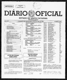 Diário Oficial do Estado de Santa Catarina. Ano 66. N° 16276 de 21/10/1999