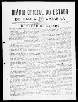 Diário Oficial do Estado de Santa Catarina. Ano 20. N° 5073 de 10/02/1954