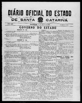 Diário Oficial do Estado de Santa Catarina. Ano 19. N° 4615 de 11/03/1952