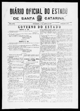 Diário Oficial do Estado de Santa Catarina. Ano 17. N° 4229 de 01/08/1950