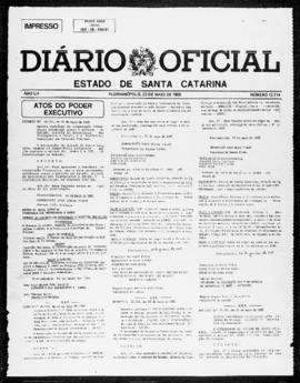 Diário Oficial do Estado de Santa Catarina. Ano 52. N° 12714 de 23/05/1985