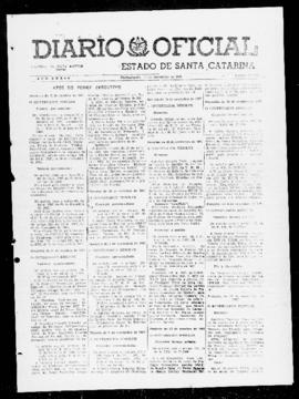 Diário Oficial do Estado de Santa Catarina. Ano 34. N° 8418 de 21/11/1967
