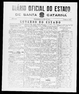 Diário Oficial do Estado de Santa Catarina. Ano 19. N° 4693 de 08/07/1952