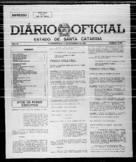 Diário Oficial do Estado de Santa Catarina. Ano 54. N° 13826 de 17/11/1989
