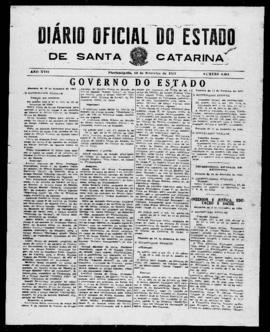 Diário Oficial do Estado de Santa Catarina. Ano 17. N° 4361 de 16/02/1951