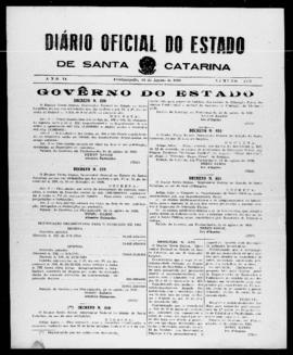 Diário Oficial do Estado de Santa Catarina. Ano 6. N° 1573 de 24/08/1939