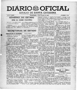 Diário Oficial do Estado de Santa Catarina. Ano 24. Nº 5969 de 30/10/1957