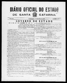 Diário Oficial do Estado de Santa Catarina. Ano 16. N° 4071 de 05/12/1949