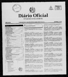Diário Oficial do Estado de Santa Catarina. Ano 77. N° 19105 de 08/06/2011