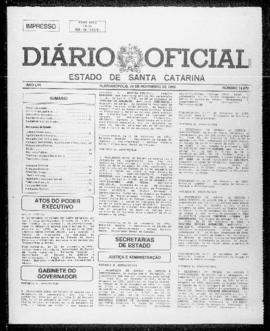 Diário Oficial do Estado de Santa Catarina. Ano 57. N° 14573 de 24/11/1992