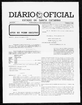 Diário Oficial do Estado de Santa Catarina. Ano 43. N° 11045 de 11/08/1978