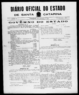 Diário Oficial do Estado de Santa Catarina. Ano 5. N° 1371 de 13/12/1938