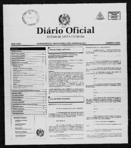 Diário Oficial do Estado de Santa Catarina. Ano 76. N° 19007 de 14/01/2011