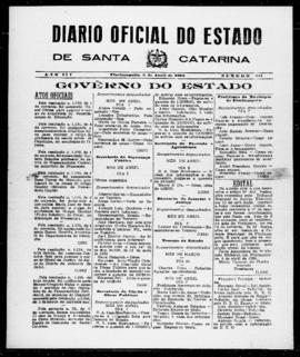 Diário Oficial do Estado de Santa Catarina. Ano 3. N° 611 de 08/04/1936