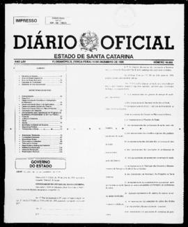 Diário Oficial do Estado de Santa Catarina. Ano 65. N° 16065 de 15/12/1998