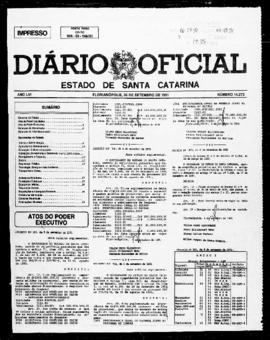 Diário Oficial do Estado de Santa Catarina. Ano 56. N° 14273 de 06/09/1991