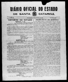 Diário Oficial do Estado de Santa Catarina. Ano 9. N° 2352 de 30/09/1942