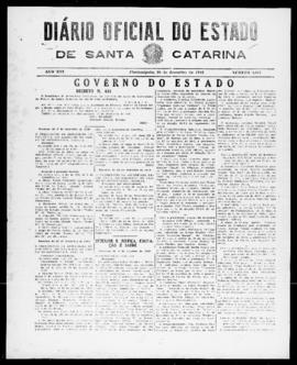 Diário Oficial do Estado de Santa Catarina. Ano 16. N° 4087 de 28/12/1949