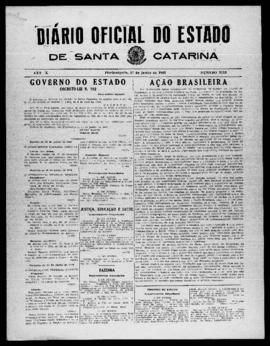 Diário Oficial do Estado de Santa Catarina. Ano 10. N° 2522 de 17/06/1943