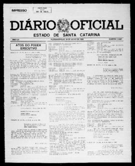 Diário Oficial do Estado de Santa Catarina. Ano 53. N° 13007 de 28/07/1986