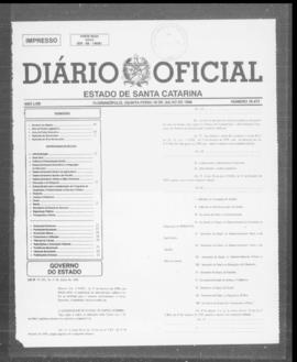 Diário Oficial do Estado de Santa Catarina. Ano 63. N° 15473 de 18/07/1996