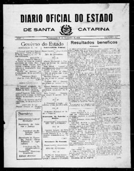 Diário Oficial do Estado de Santa Catarina. Ano 1. N° 217 de 30/11/1934