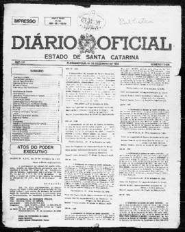 Diário Oficial do Estado de Santa Catarina. Ano 54. N° 13836 de 01/12/1989