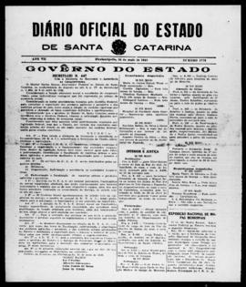 Diário Oficial do Estado de Santa Catarina. Ano 7. N° 1773 de 30/05/1940