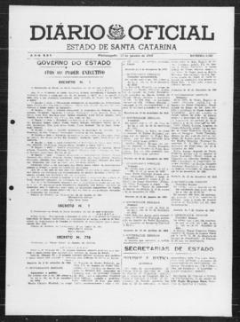 Diário Oficial do Estado de Santa Catarina. Ano 25. N° 6249 de 22/01/1959