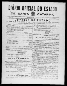 Diário Oficial do Estado de Santa Catarina. Ano 15. N° 3830 de 24/11/1948