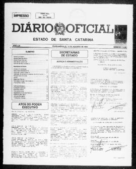 Diário Oficial do Estado de Santa Catarina. Ano 61. N° 14997 de 12/08/1994